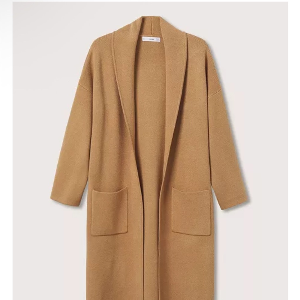 Mango camel coat